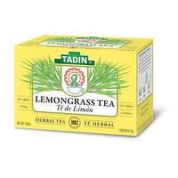 Tadin Lemongrass Tea, Caffeine Free, Herbal Tea